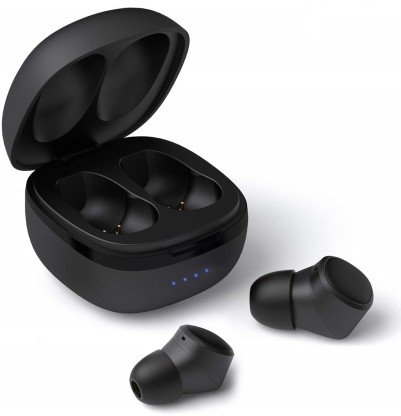 CrossBeats URBAN True Wireless Bluetooth Headset  (Black, True Wireless)