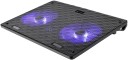 ZEBRONICS ZEB-NC3300 2 Fan Cooling Pad  (Black)