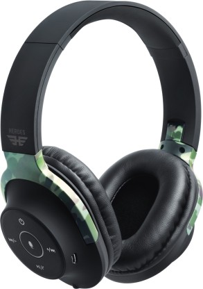 SoundLOGIC Heroes Edition AER Headphone Bluetooth Headset  (Camo, On the Ear)