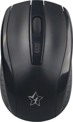 Flipkart SmartBuy M7012 Wireless Optical Mouse  (2.4GHz Wireless, Black)
