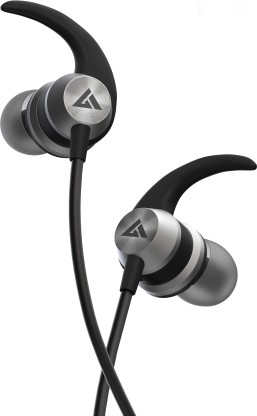 Boult Audio Bassbuds X1 Wired Headset  (Black, In the Ear)