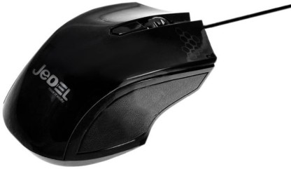 JEDEL Gadin M51BLK Wired Optical Mouse  (USB 2.0, Black)