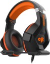 Cosmic Byte H11 Gaming Wired Headset  (Orange, On the Ear)