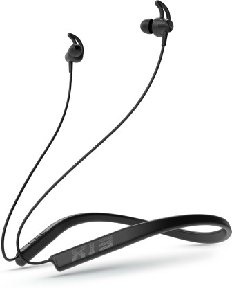 HRX X-Wave 7R with Flex Fold Design Technology Bluetooth Headset  (Mystic Black, In the Ear)