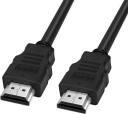 Flipkart SmartBuy HDMI Cable 1.8 m Slim 1.8Mtr High Speed Ethernet 10.2 Gbps, 3D, 4K  (Compatible with Mp3, Gaming Device, Mobile, Tablet, Laptop, Black, One Cable)