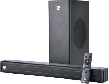 MOTOROLA AmphisoundX with HDMI ARC 100 W Bluetooth Soundbar  (Black, 2.1 Channel)