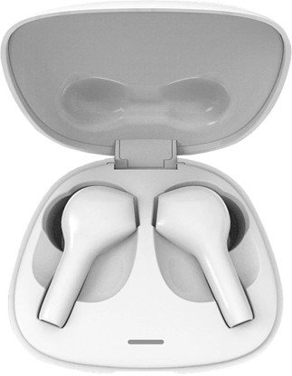 Lenovo HT06 Bluetooth Headset  (White, True Wireless)
