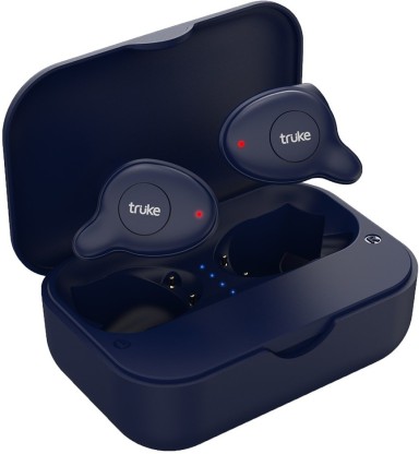 Truke Fit Pro Bluetooth Headset  (Blue, True Wireless)