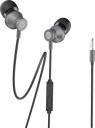 DUDAO Wired Dynamic Bass Stereo Metal Earphone with Mic and Music Wired Headset  (Grey, In the Ear)