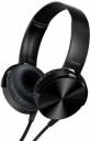 TECHFIRE XB450 Wired Extra Bass Wired Headset  (Black, On the Ear)