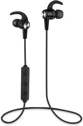 QUANTUM QHM8702 Bluetooth Headset  (Black, In the Ear)