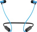 PTron Avento Classic Bluetooth Headset  (Blue, In the Ear)