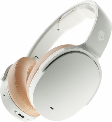 Skullcandy Hesh ANC Headphones with 40mm drivers, 22Hr Playtime + Rapid Charge,Light weight Bluetooth  (Mob White, Over the Ear, On the Ear)