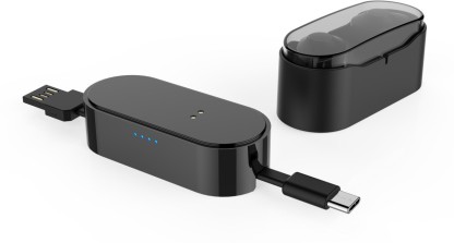 acer GP.HDS11.00K Stereo Earbuds with Type-C Port Bluetooth Headset  (Black, True Wireless)