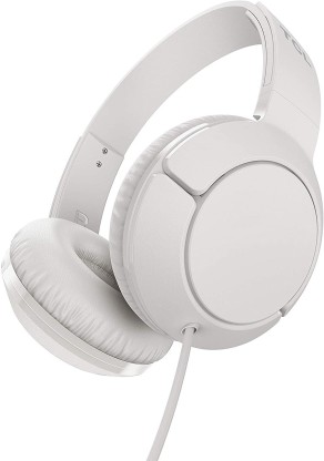 TCL MTRO200 Wired Headset  (Ash White, On the Ear)