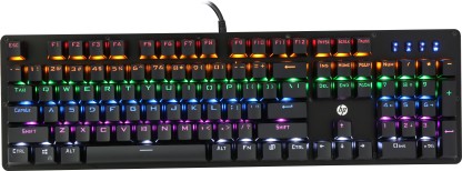 HP GK100 Wired USB Gaming Keyboard  (Black)
