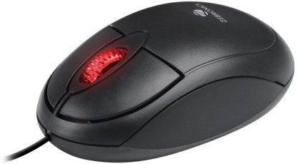 ZEBRONICS ZEB-RISE Wired Optical Mouse  (USB 2.0, Black)