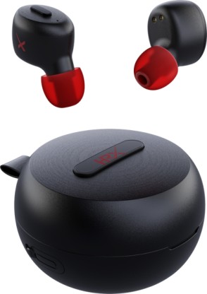 HRX X-Drops 580G Bluetooth Headset  (Red, Black, In the Ear)