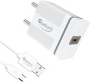 QUANTUM QHM 3300 Universal FAST Charger 20W, Smart Chip, Short circuit protection 20 W 3 A Mobile Charger with Detachable Cable  (White, Cable Included)