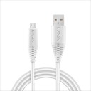 LAVA D2 max 2 m Micro USB Cable  (Compatible with Mobile, White, One Cable)