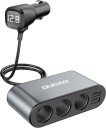 DUDAO 3.4 Amp Qualcomm Certified Turbo Car Charger  (Black)