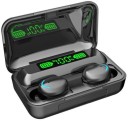RoyalRich LED Display TWS Earbuds Bluetooth Headset  (Black, True Wireless)