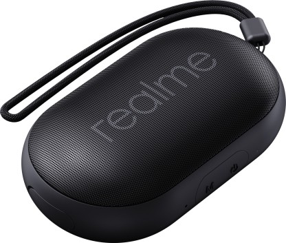 realme Pocket Speaker with Bass Radiator 3 W Bluetooth Speaker  (Classic Black, Stereo Channel)