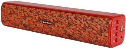 ZEBRONICS Zeb-Vita Plus 16 W Bluetooth Soundbar  (Red Camo, Stereo Channel)