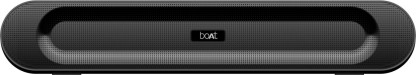 boAt Aavante Bar 550 Portable Soundbar with Stereo Sound 4.5HRS Playtime and Master Remote Control 16 w Bluetooth Home Audio Speaker  (Black, Mono Channel)