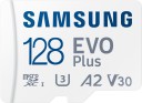 SAMSUNG Evo Plus 128 GB MicroSDXC Class 10 130 MB/s  Memory Card  (With Adapter)