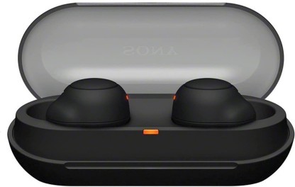SONY WF-C500/WZ IN IPX4/20Hrs Battery Life Bluetooth Headset  (Black, True Wireless)