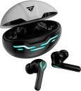 FUR JADEN AirJams GameX ENC Noise Cancellation Gaming Headphone Wireless Earbuds 5.2 Bluetooth Headset  (Silver, True Wireless)