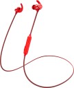 Mivi Conquer X14hrs Playtime, Boosted Bass & Made In India Bluetooth Headset  (Red, In the Ear)