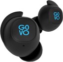 GOVO GOBUDS 920, 30Hrs Battery, IPX5, 3D Sound, Touch Control, Type-C, Fast Charging Bluetooth Headset  (Platinum Black, True Wireless)
