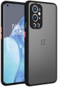 UB electro Bumper Case for OnePlus 9 Pro 5G (Smoke Dark Black)  (Black, Grip Case)