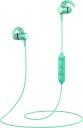 TECHFIRE N95- Hours Playtime with superior sound Neckband Headphone Bluetooth Headset  (Green, In the Ear)
