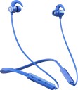 TECHFIRE Fire 145- 30 Hours Playtime with superior sound Neckband Headphone Bluetooth Headset  (Blue, In the Ear)