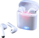 Grostar TWS Twins Wireless Bluetooth Earphone with Mic HEADPHONE Bluetooth Headset Bluetooth Headset  (White, In the Ear)