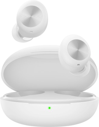 DIZO by realme TechLife GoPods D with Environment Noise Cancellation (ENC) Bluetooth Headset  (White, True Wireless)