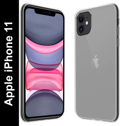 Flipkart SmartBuy Back Cover for Apple iPhone 11  (Transparent, Grip Case, Silicon)
