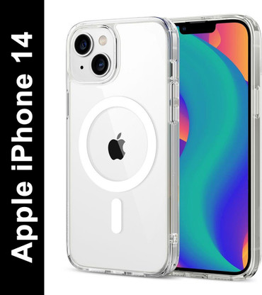 Zapcase Back Cover for Apple iPhone 14  (Transparent, Magsafe, Pack of: 1)