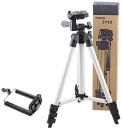 Julep 3110A Tripod Stand for Phone and Camera Adjustable Aluminum Alloy Tripod  (Black, Supports Up to 1800 g)