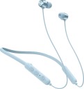 Mivi Collar D25 Earphones with fast charge, 24Hours playtime, Powerful Bass Bluetooth Headset  (Blue, In the Ear)