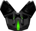 Wings Phantom 850 Wireless Earbuds, 50 hrsPlaytime, Quad ENC Mic & App Support Bluetooth Gaming Headset  (Black, In the Ear)