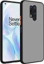 BOZTI Back Cover for OnePlus 8 Pro  (Black, Camera Bump Protector, Pack of: 1)
