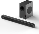 Ambrane Evoke Bar 120 W Bluetooth Soundbar  (Black, 2.1 Channel)