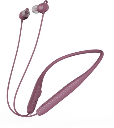 boAt Rockerz 255 Max Bluetooth Headset  (Maverick Maroon, In the Ear)