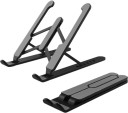 ZEBRONICS Zeb-NS1000 ,6 Angles Adjustable Tabletop, Laptop stand(BLACK) Zeb - NS1000 Laptop Stand