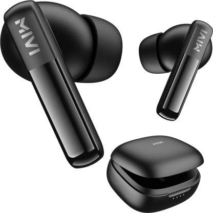 Mivi DuoPods K2 TWS,AI-ENC,40Hr Playtime,13mm Bass,Made in India Bluetooth  (Galaxy Black, True Wireless)