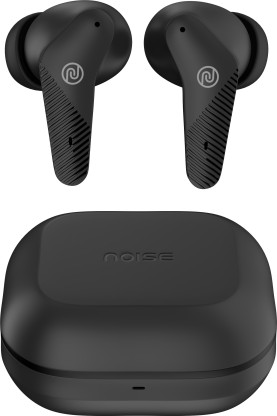 Noise Buds VS102 Neo with 40 Hrs Playtime, Environmental Noise Cancellation, Quad Mic Bluetooth Headset  (Carbon Black, True Wireless)